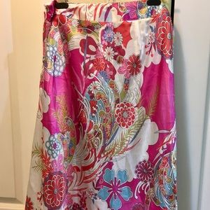 Pink Flower Power Skirt